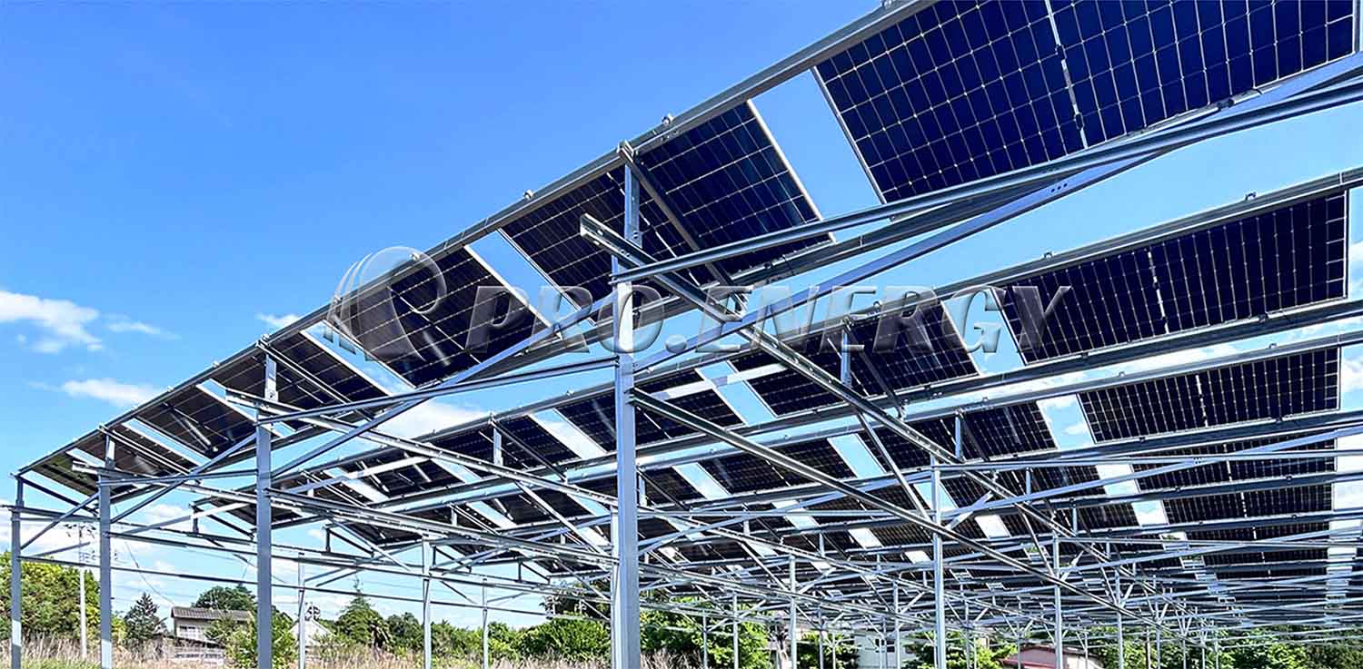 100-kW-Lösung für ein landwirtschaftliches Solarmontagesystem in Japan