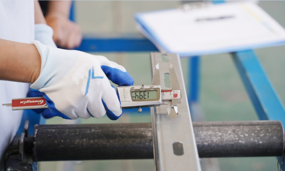 First article inspection for each process