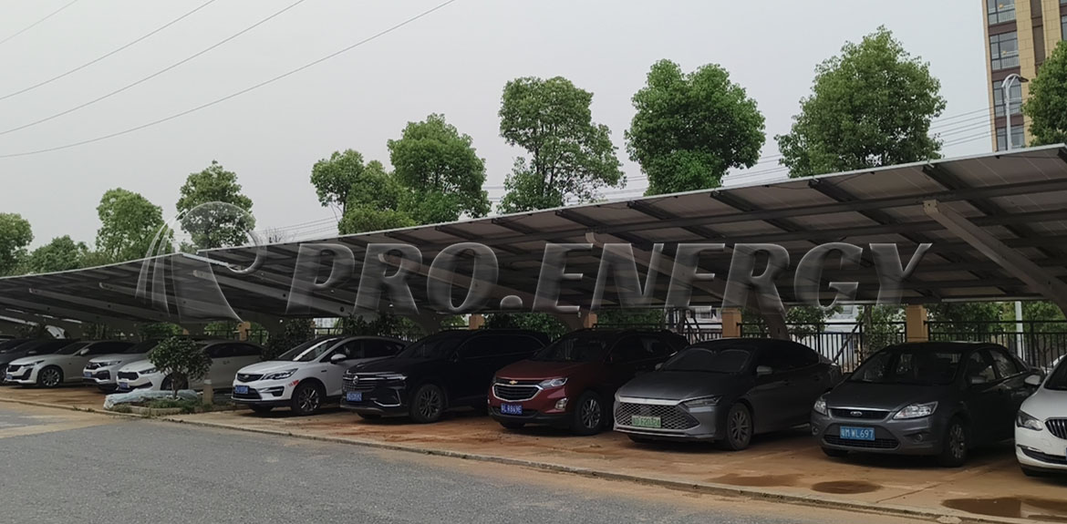 C-förmiges Solar-Carport-Montagesystem