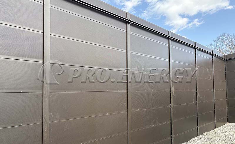Produkt-Upgrade | PROFENCE.ENERGY präsentiert komplette neue Lärmschutzwand-Serie