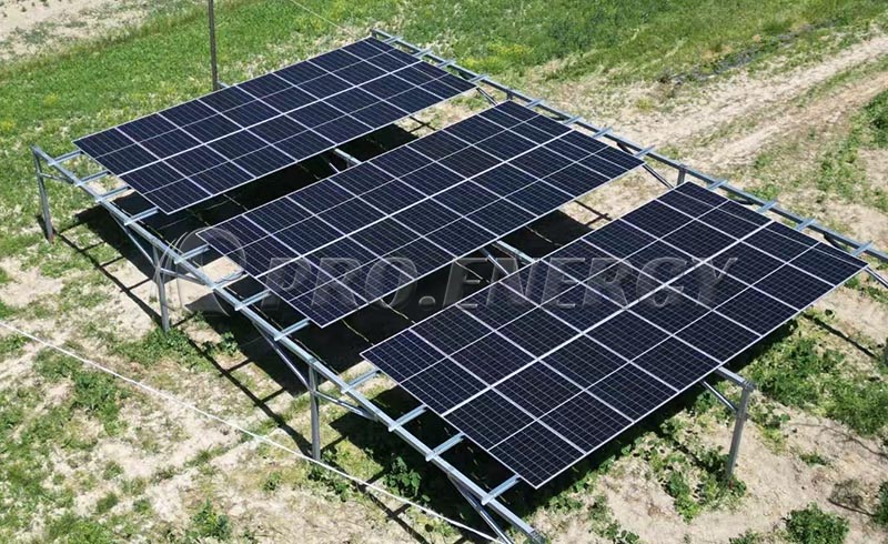 Der Bau des 3-MW-Agrivoltaikprojekts von PROFENCE.ENERGY in Italien schreitet planmäßig voran.