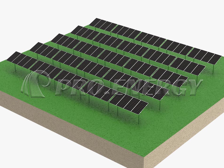 Single-column agricultural photovoltaic system