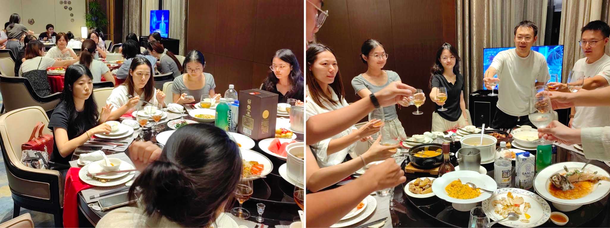 PROFENCE.ENERGY team enjoying Mid-Autumn festival celebratory dinner