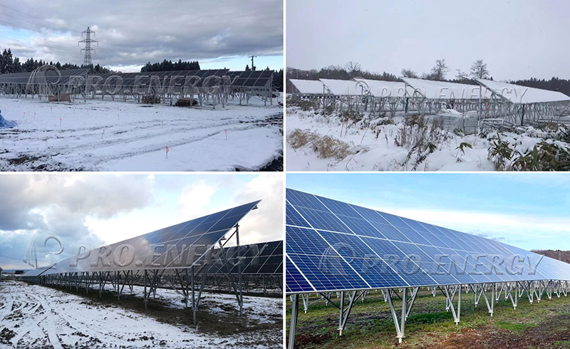 PROFENCE.ENERGY liefert erfolgreich ZAM-Bodenmontagesysteme nach Hokkaido, Japan.